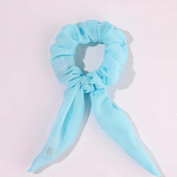 Casual Solid Color Cloth Hair Tie