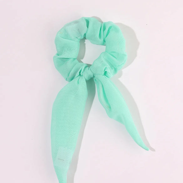 Casual Solid Color Cloth Hair Tie