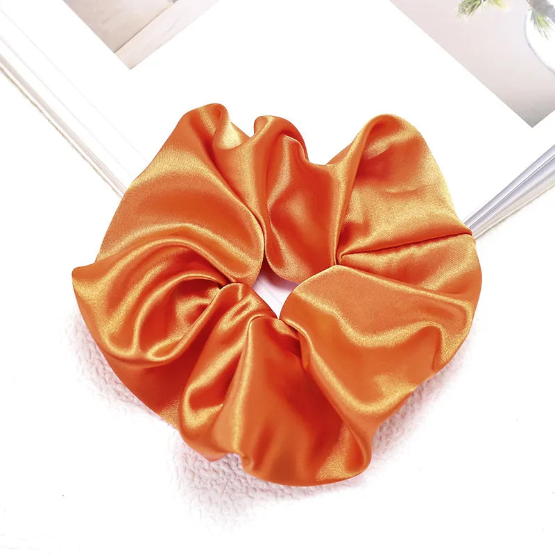 Casual Solid Color Cloth Hair Tie