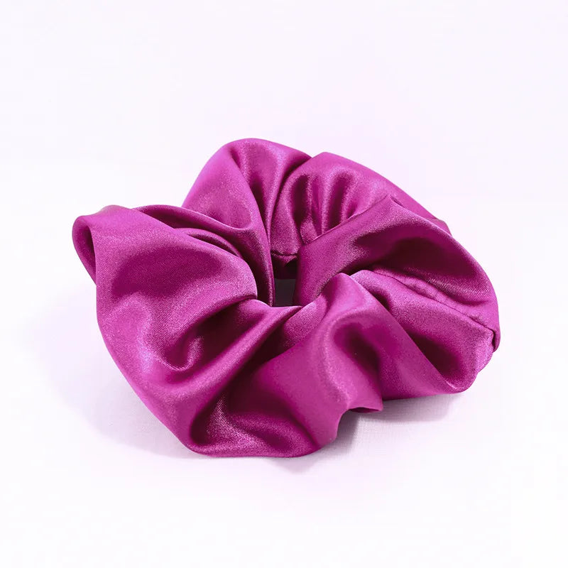 Casual Solid Color Cloth Hair Tie