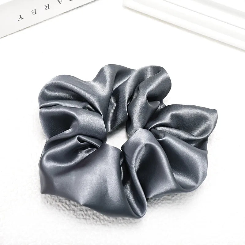 Casual Solid Color Cloth Hair Tie