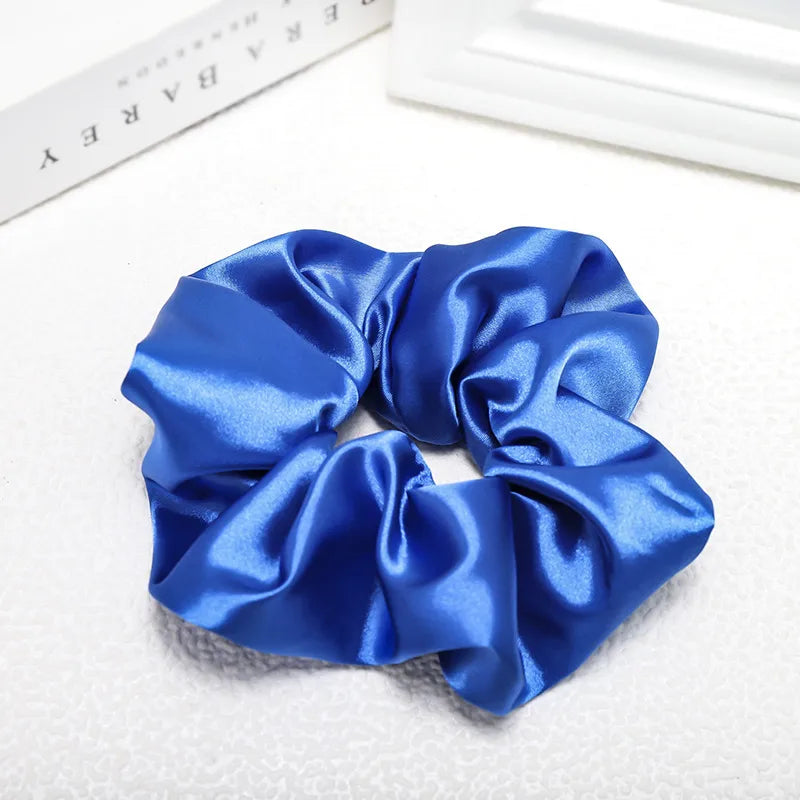 Casual Solid Color Cloth Hair Tie