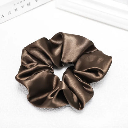 Casual Solid Color Cloth Hair Tie