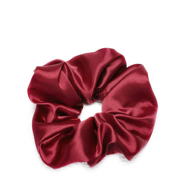 Casual Solid Color Cloth Hair Tie