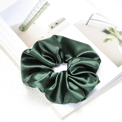 Casual Solid Color Cloth Hair Tie