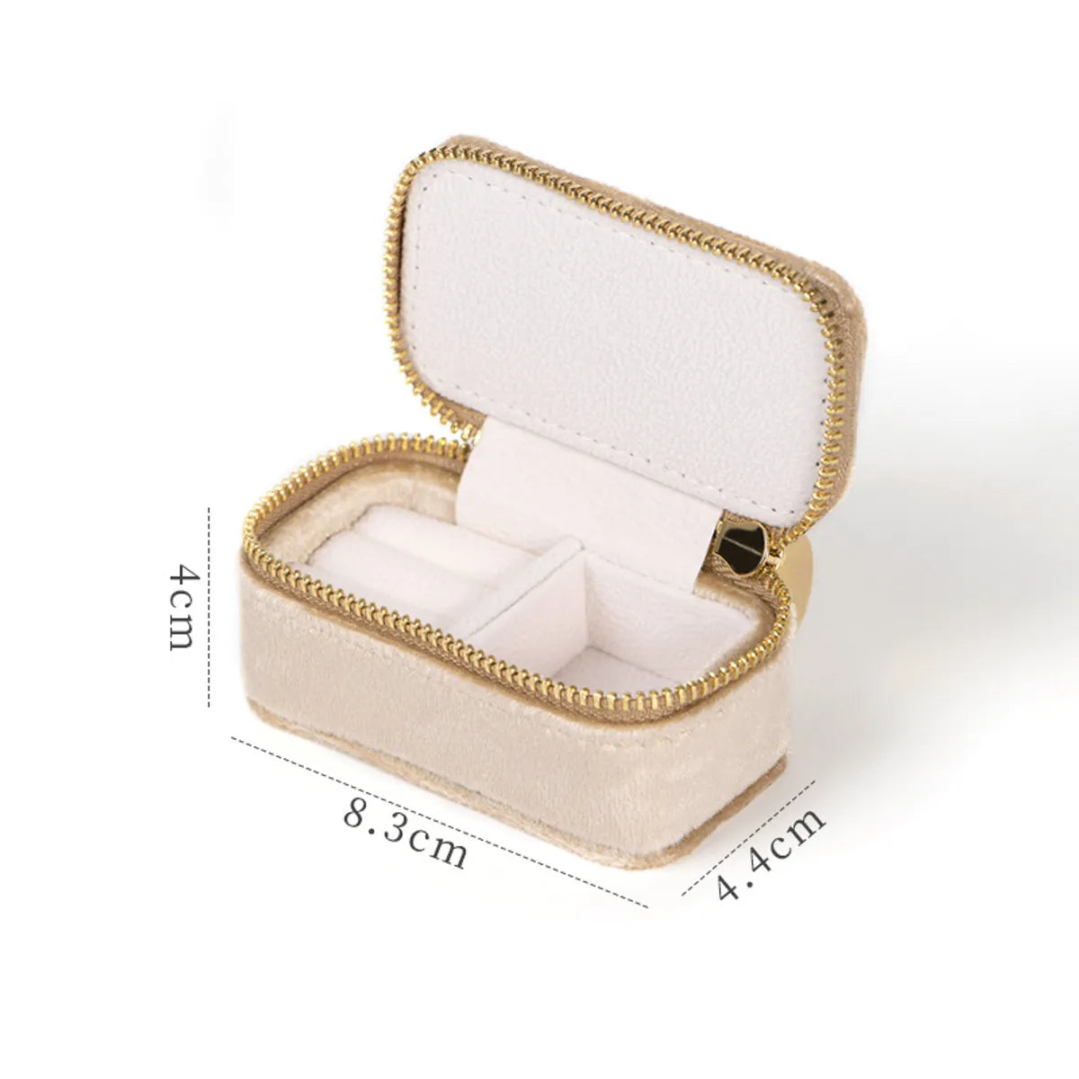 Casual Solid Color Flannel Wholesale Jewelry Boxes