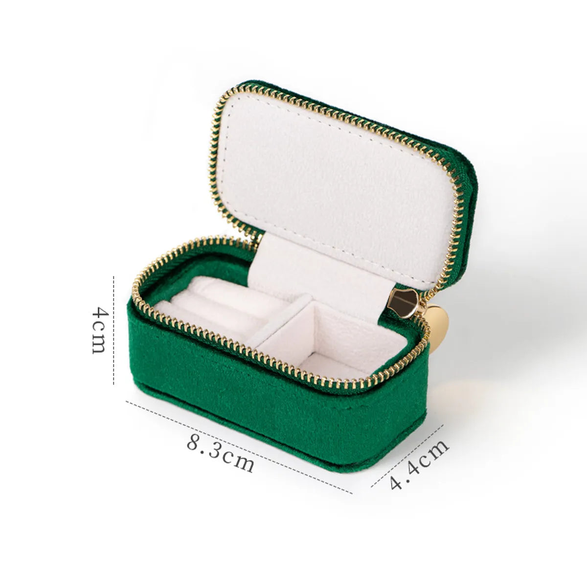 Casual Solid Color Flannel Wholesale Jewelry Boxes