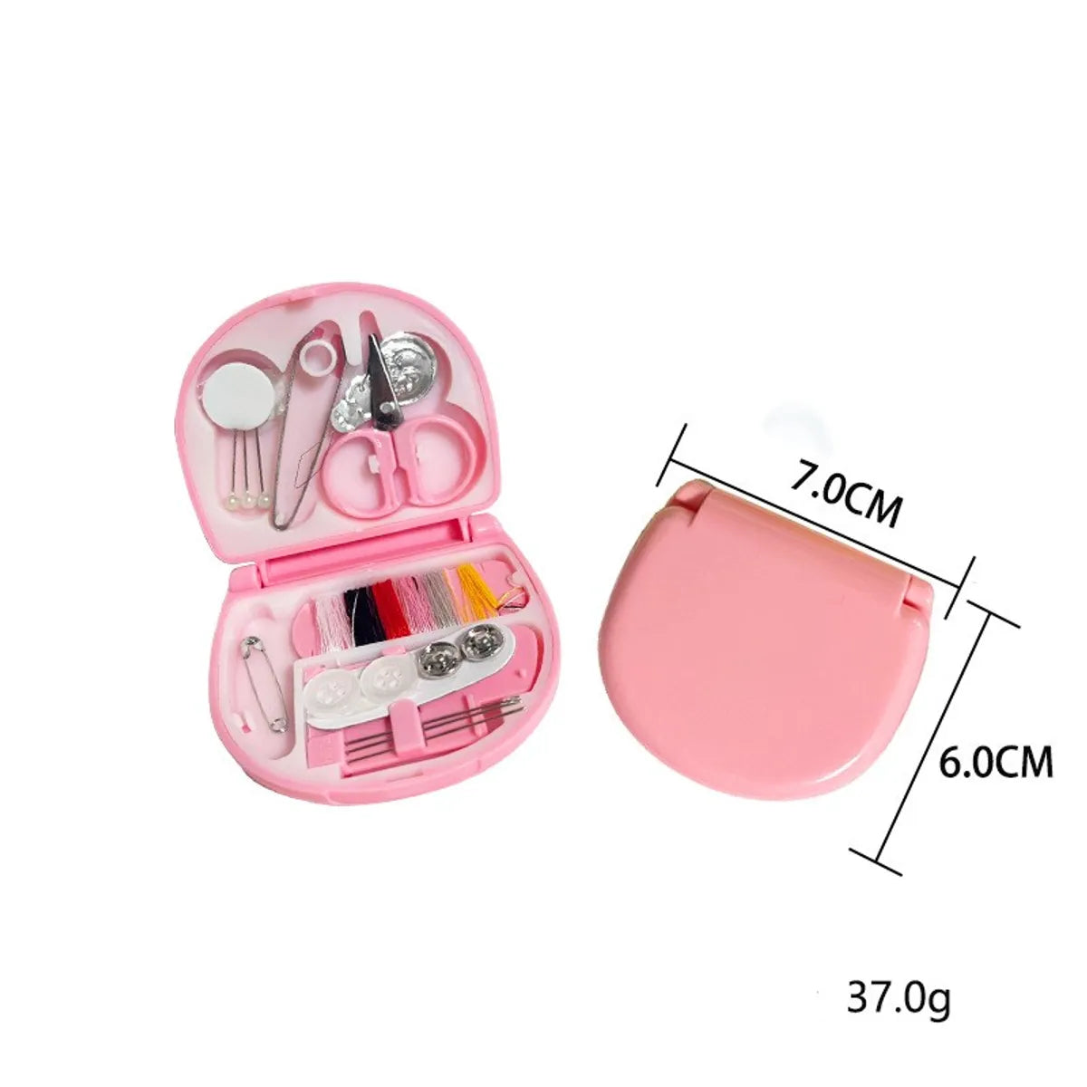 Casual Solid Color Line Metal Sewing Kit