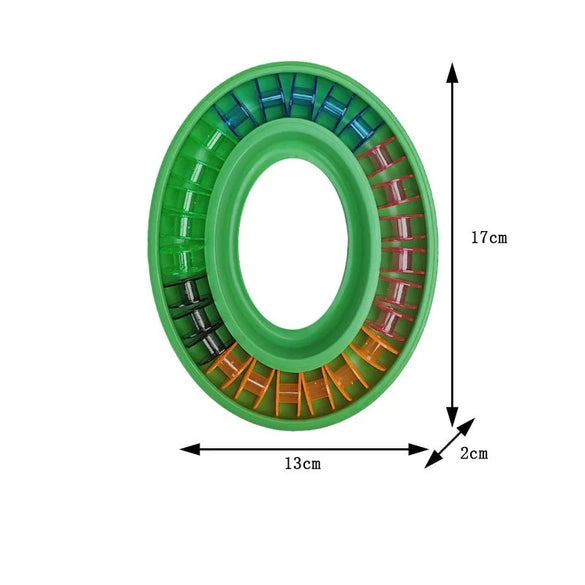Casual Solid Color Plastic Bobbin Core Boxes