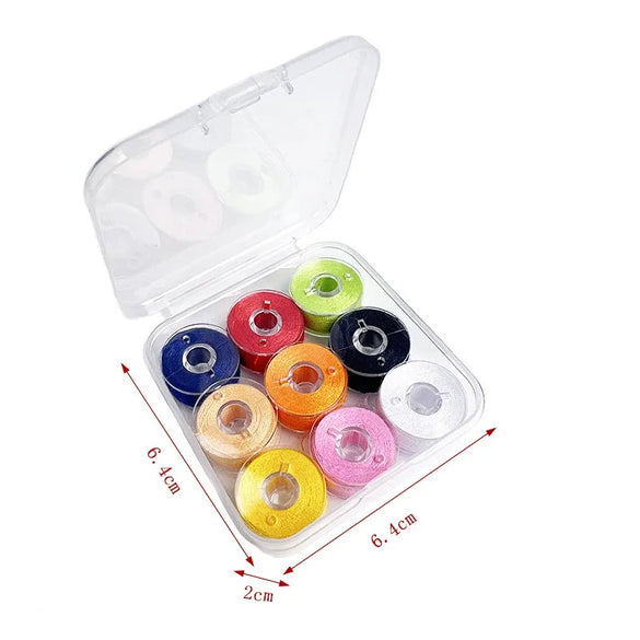 Casual Solid Color Plastic Bobbin Core Boxes