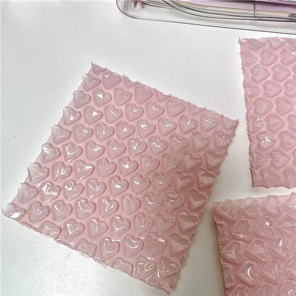 Casual Solid Color Plastic Bubble Bag