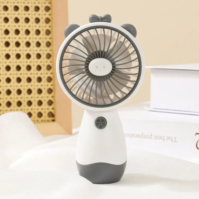 Casual Solid Color Plastic Little Fan