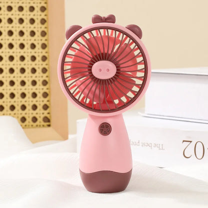 Casual Solid Color Plastic Little Fan