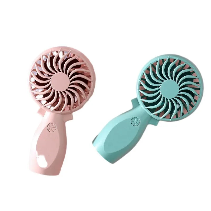 Casual Solid Color Plastic Little Fan