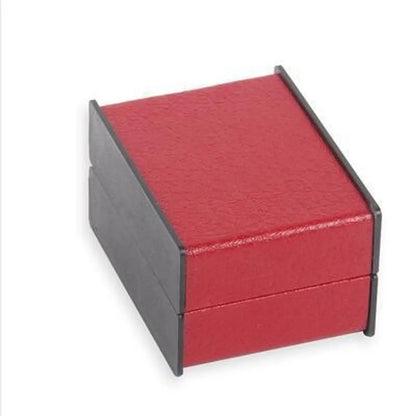 Casual Solid Color Pu Leather Plastic Flannel Jewelry Boxes