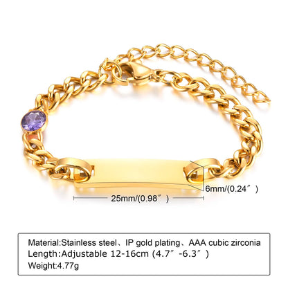 Casual Solid Color Stainless Steel Gold Plated Artificial Gemstones Bracelets In Bulk