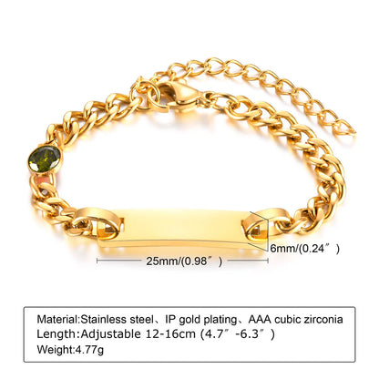 Casual Solid Color Stainless Steel Gold Plated Artificial Gemstones Bracelets In Bulk