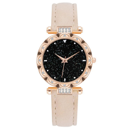 Casual Square Star Quartz Women'S Watches