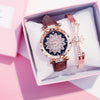 Casual Square Star Quartz Women'S Watches