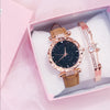 Casual Square Star Quartz Women'S Watches