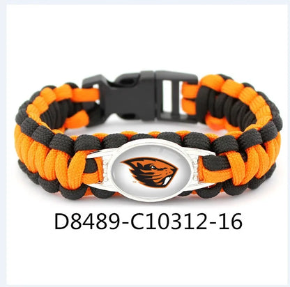 Casual Streetwear Color Block Alloy Rope Plating Unisex Bracelets