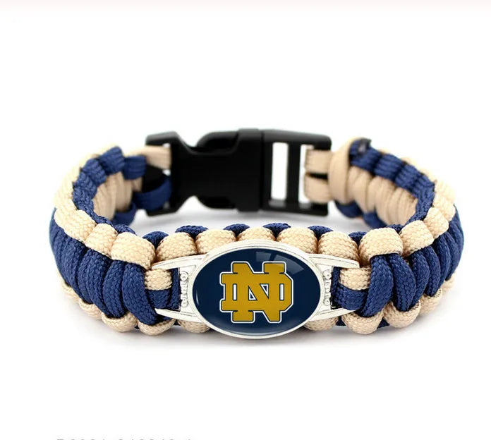 Casual Streetwear Color Block Alloy Rope Plating Unisex Bracelets