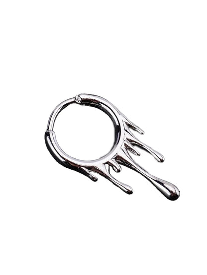 Casual Streetwear Geometric Stainless Steel Nose Ring