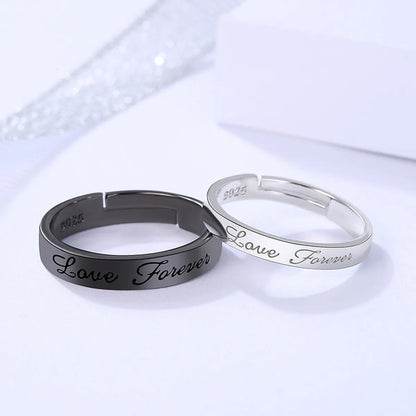 Casual Streetwear Sun Moon Alloy Copper Couple Open Rings