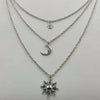 Casual Sun Star Moon Alloy Plating Unisex Pendant Necklace