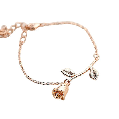 Casual Sweet Flower Alloy Plating Women'S Bracelets