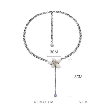 Casual Sweet Flower Alloy Resin Plating Women'S Bracelets Earrings Necklace