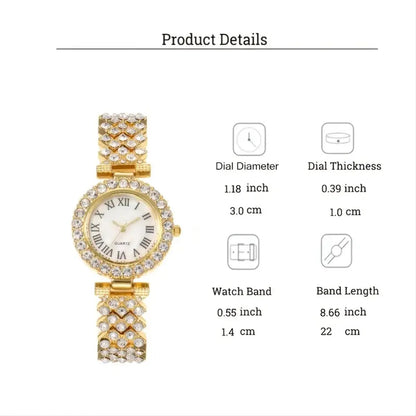 Casual Sweet Geometric Single Folding Buckle Quartz Women'S Watches