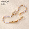 Casual Sweet Heart Shape Flower Butterfly Copper Inlay Zircon Bracelets