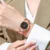 Casual Universal Quartz Watch With Alloy Case Iron Band And Round Dial