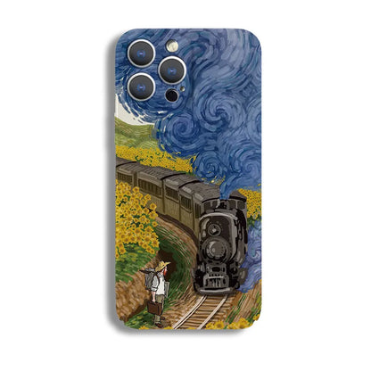 Casual Vacation Artistic Landscape Tpu   Phone Cases