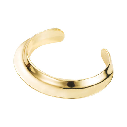 Casual Vacation Classic Style Solid Color Gold Plated Silver Plated Alloy Wholesale Bangle