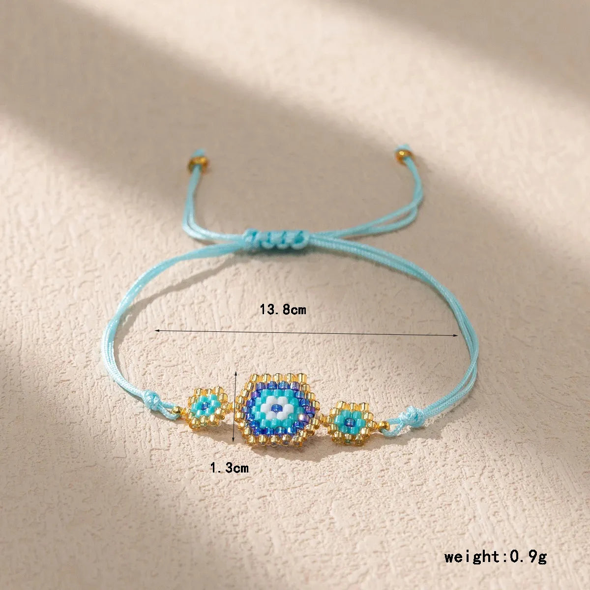 Casual Vacation Eye Seed Bead Rope Beaded Women'S Bracelets