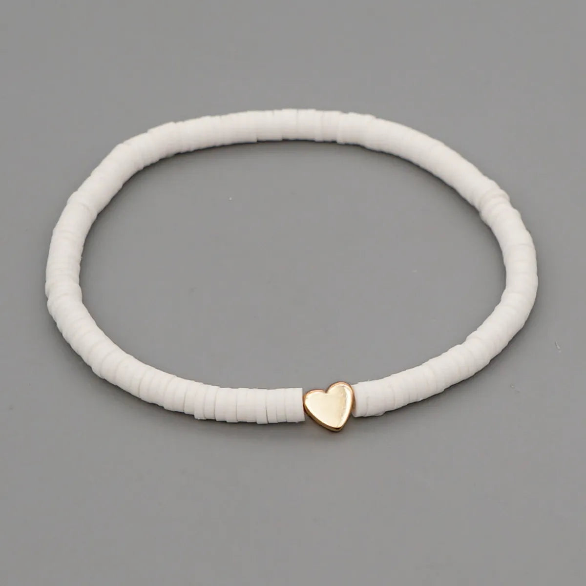 Casual Vacation Heart Shape Soft Clay Wholesale Bracelets