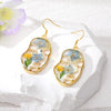 Casual Vacation Simple Style Flower Resin Wholesale Earrings Necklace