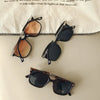 Casual Vacation Solid Color Pc Resin Square Full Frame Kids Sunglasses