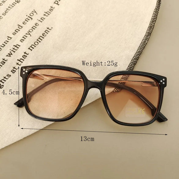 Casual Vacation Solid Color Pc Resin Square Full Frame Kids Sunglasses