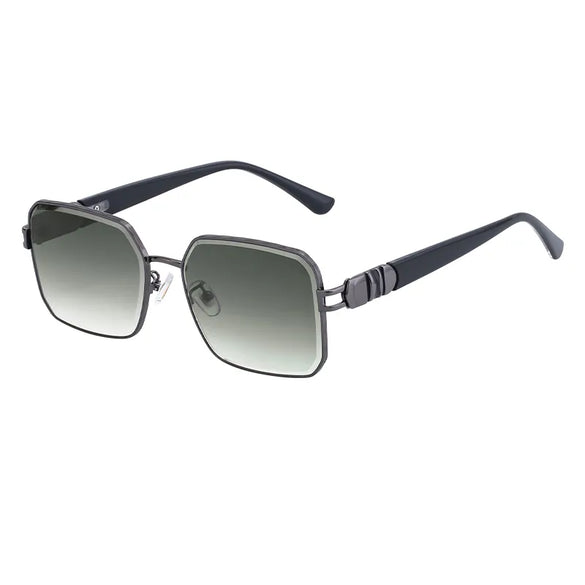 Casual Vacation Solid Color Pc Square Full Frame Women'S Sunglasses