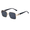 Casual Vacation Solid Color Pc Square Full Frame Women'S Sunglasses