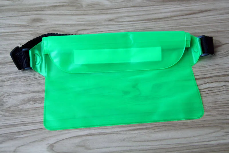 New Style Leisure Vacation Solid Color Plastic Waterproof Bag