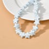 Ceramic Fivepointed Star Beads Handmade Jewelry Making Material With Baking Paint
