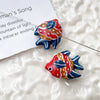 Ceramic Loose Beads Handpainted Goldfish Tropical Fish Retro Style Diy Handmade Jewelry Accessories With Environmental Protection Treatment