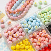 Ceramic Loose Beads With Cat Claw Halo Cartoon Animal Style For Diy Jewelry Dripping Glue Process