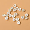 Ceramics Freshwater Shell Doublesided Goldplated Floret Butterfly Moon Star Round Dripping Glue Jewelry Accessories