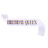 Ceremonial Belt Satin Bronzing Black Gold For Birthday Party