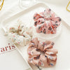 Chiffon Handmade Floral Fresh Women's High Elastic Hair Ring
